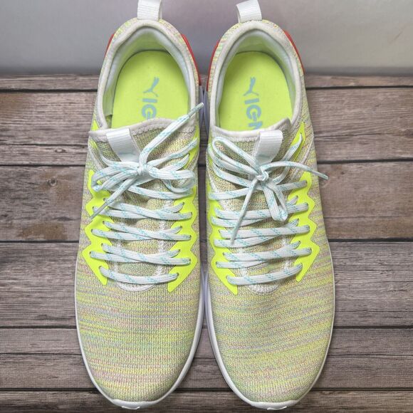 Puma Ignite Flash Evoknit Yellow Running Shoes Sneakers Mens Size 12 No Box EUC main image 10